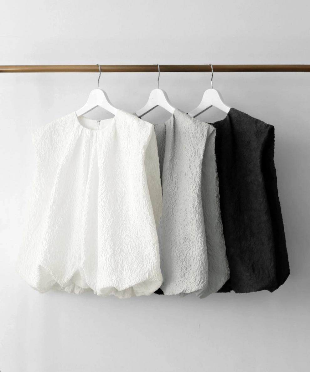 【tops】ジャカードトップス　M24075