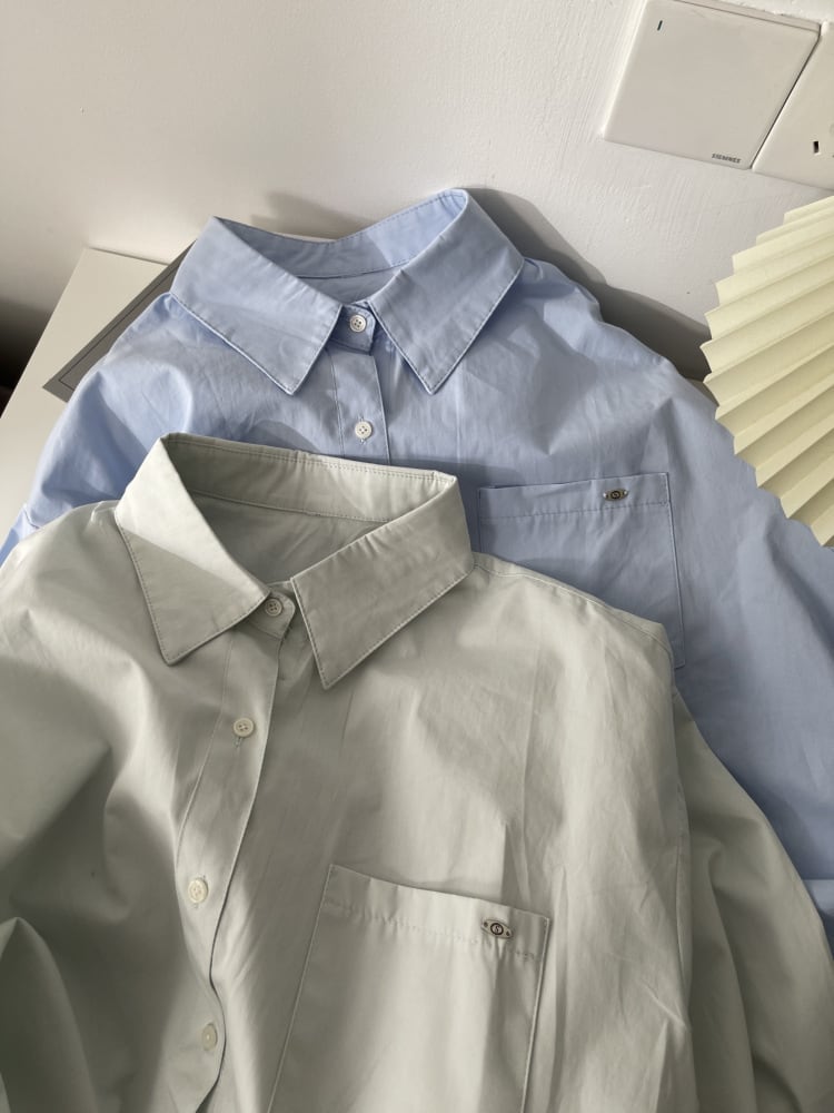 【tops】カラーシャツ　M29894