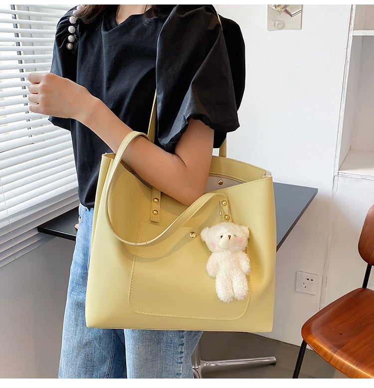 【小物】高級感ファッションキュート秋大容量ショルダーバッグ G1915