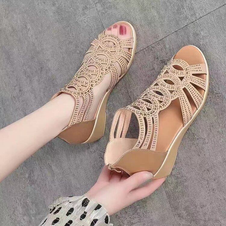 【shoes】カットワークサンダル　M30225