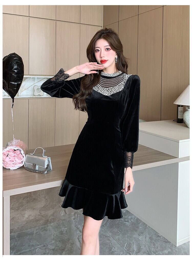 【dress】デートワンピース　M18900
