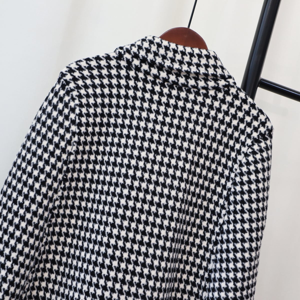 【outer】千鳥格子ケープコート　M26724
