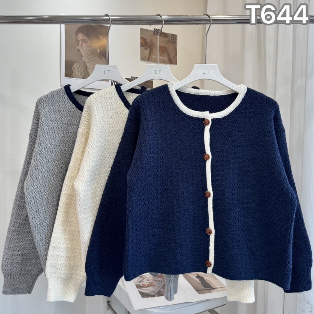 【outer】ニットカーデ　M25926