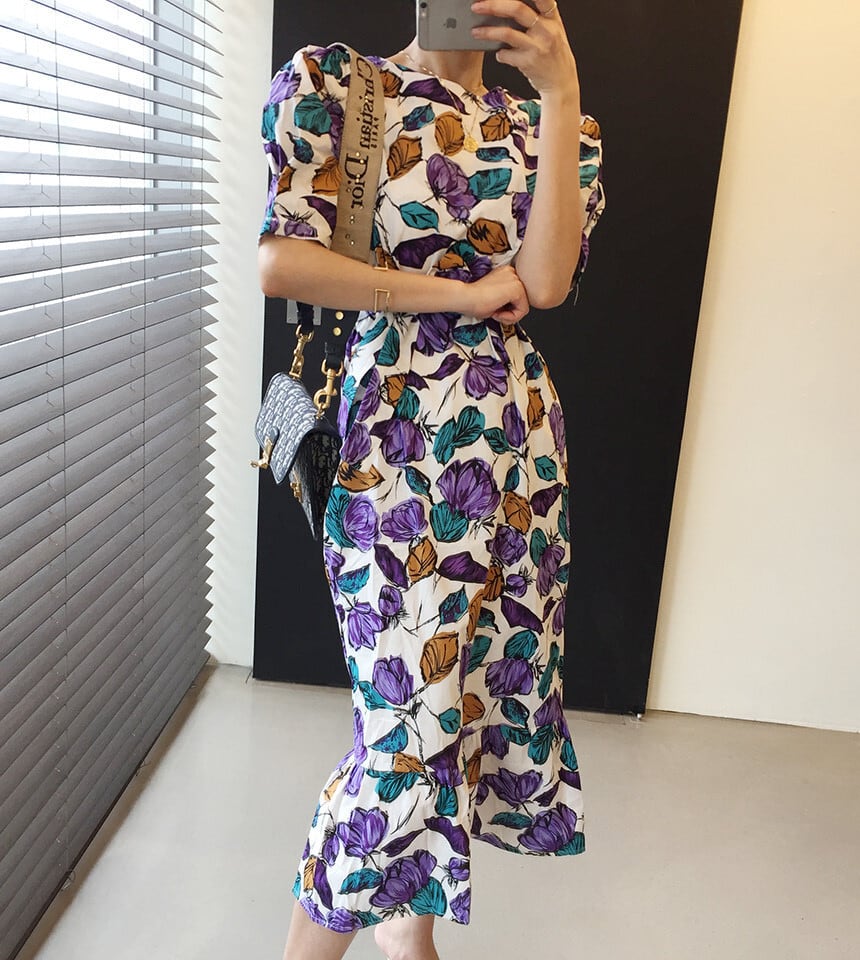 【dress】マーメイドワンピース　M24750