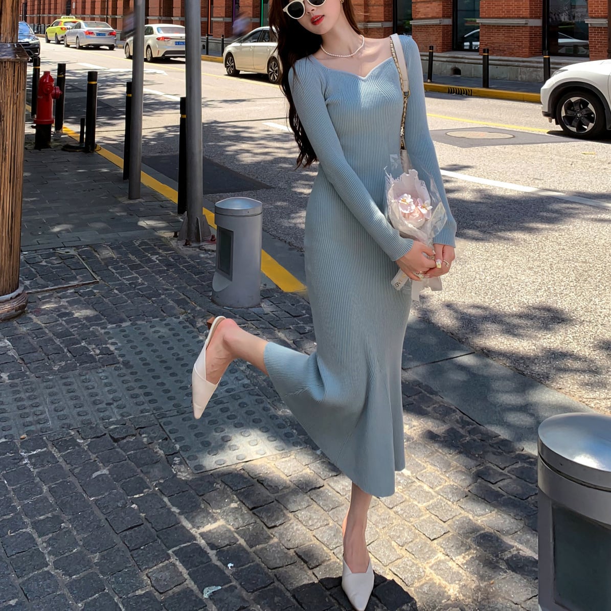 【dress】ニットワンピース　M26169