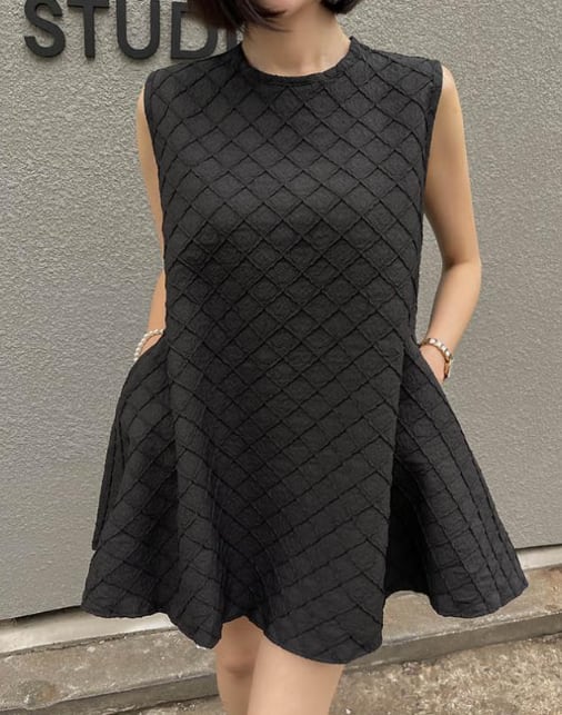 【dress】ノースリーブワンピース　M24028