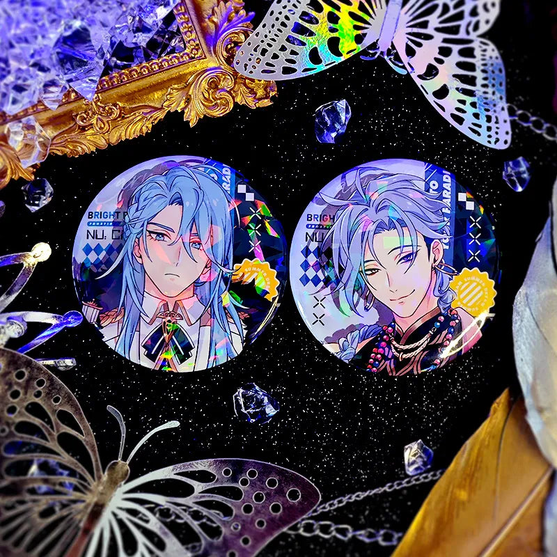 【GOODS】NU: カー二バル ホログラム缶バッジ Q0228