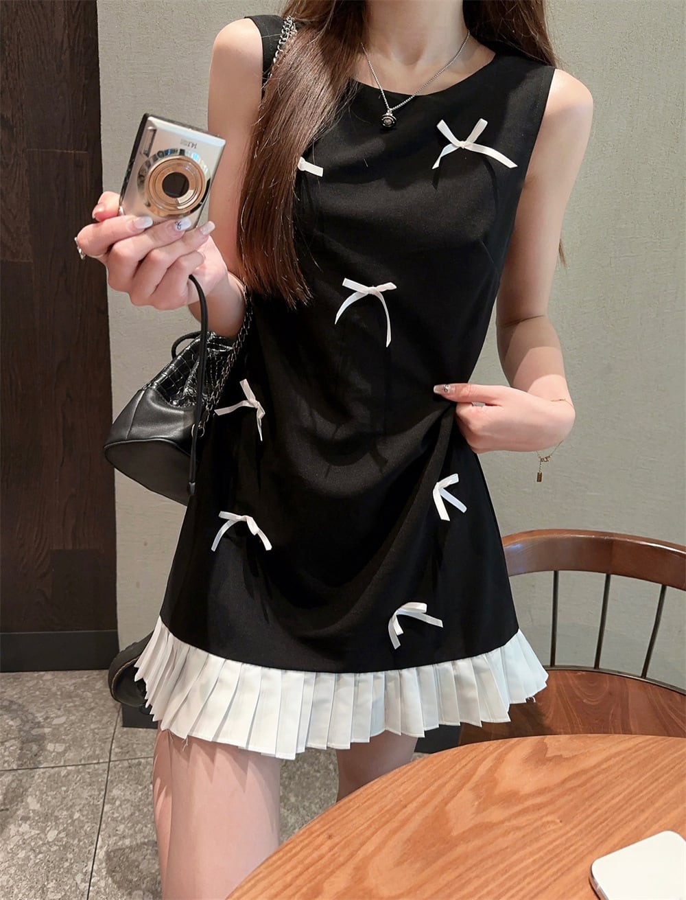 【dress】ノースリーブワンピース　M25048