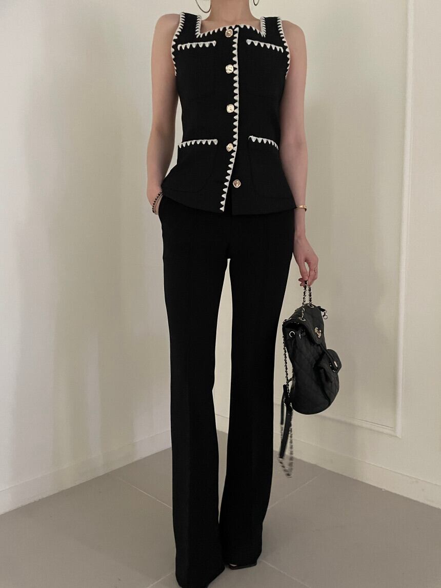 【tops】韓流スタイル ノースリーブ体型カバー キャミソールG15815