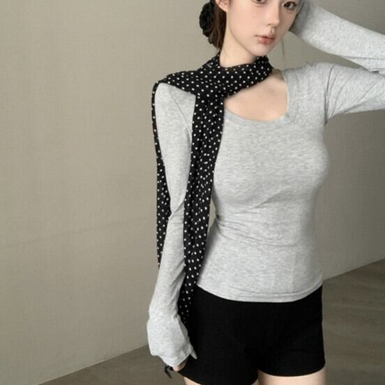 【tops】長袖Tシャツ　M29081