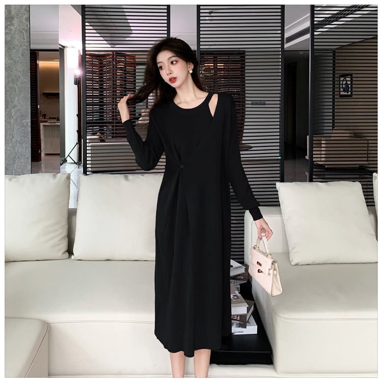 【dress】ニットワンピース　M26054