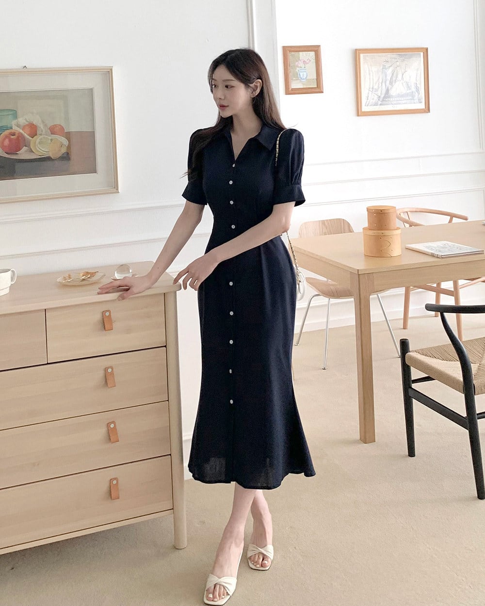 【dress】シャツワンピース　M24721