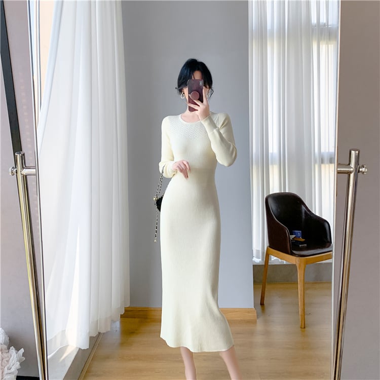 【dress】ニットワンピース　M26187