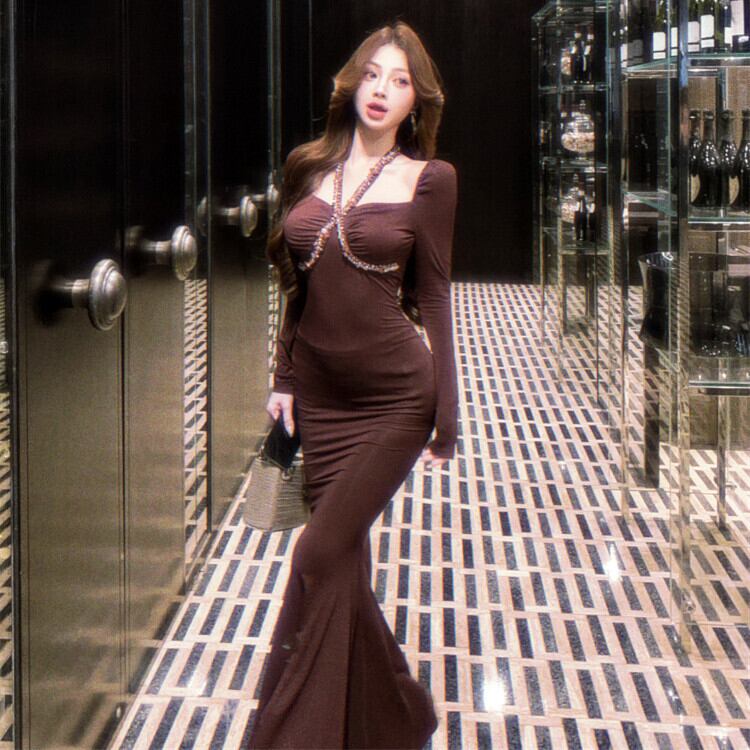 【dress】マーメイドワンピース　M28521