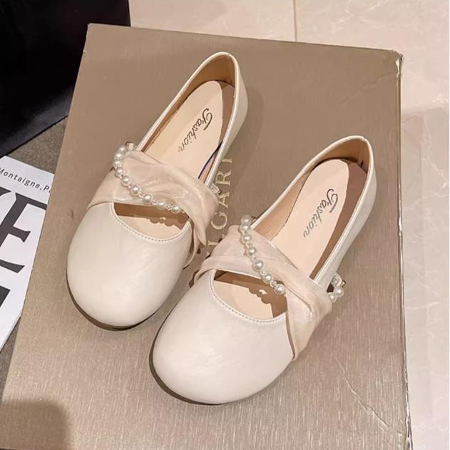 【shoes】ビーズフラットシューズF7474