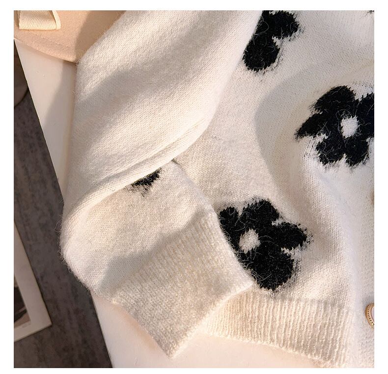 【outer】クルーネックニットカーデ　M29185