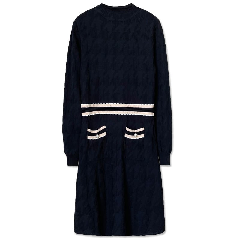 【dress】ニットワンピース　M25422