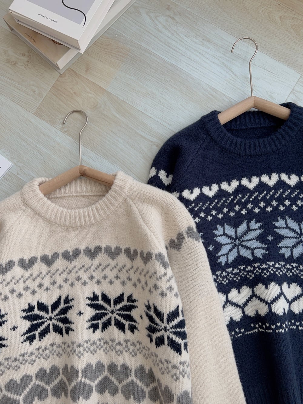 【tops】クルーネックニットセーター　M27111