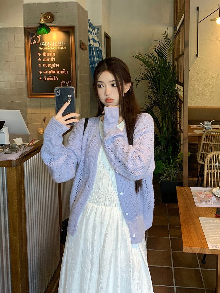 【dress】ニット切り替えワンピース G20074