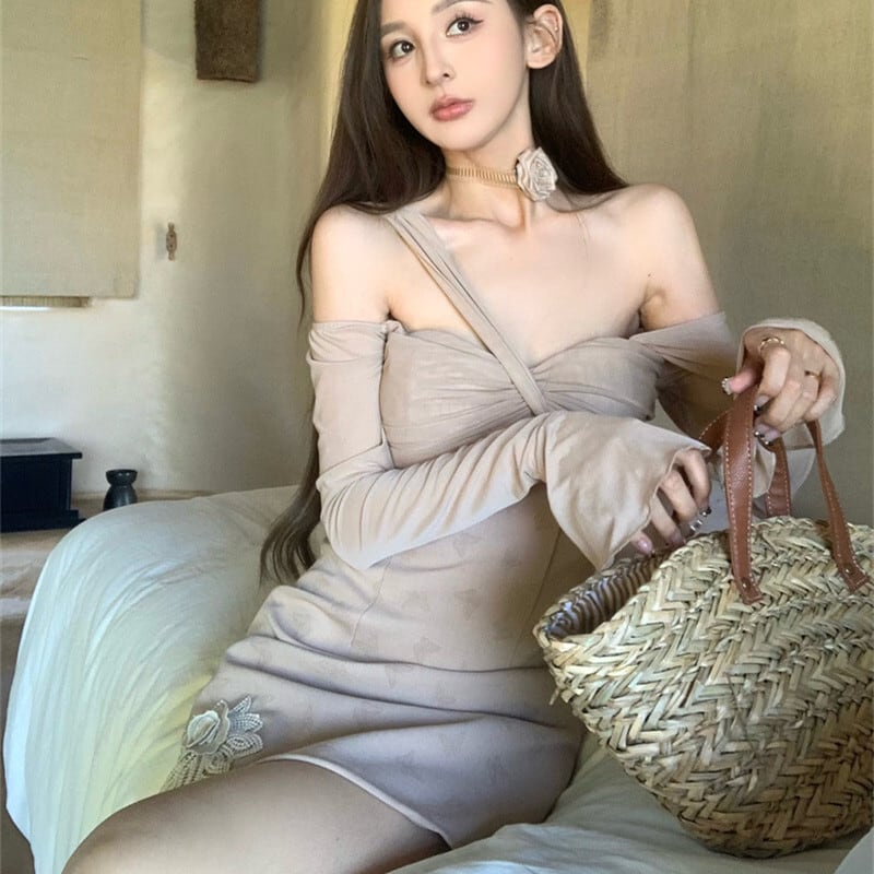 【dress】ベアトップワンピース　M28117