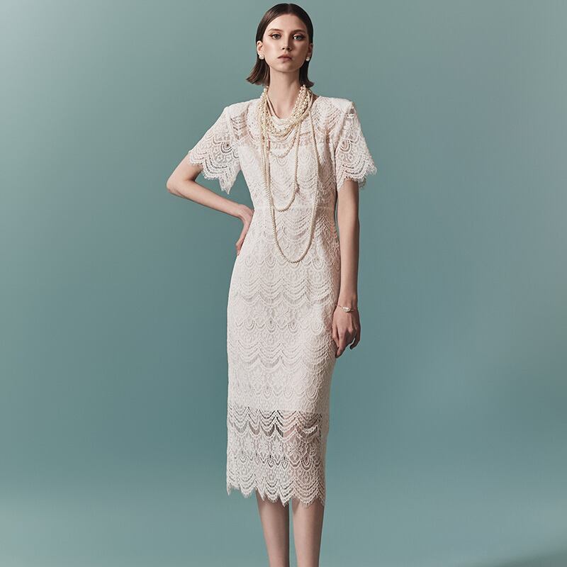 【dress】レースワンピース　M29537