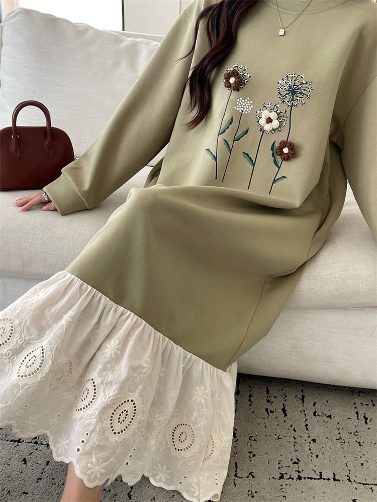 【dress】ドッキングカジュアルワンピース　M28935