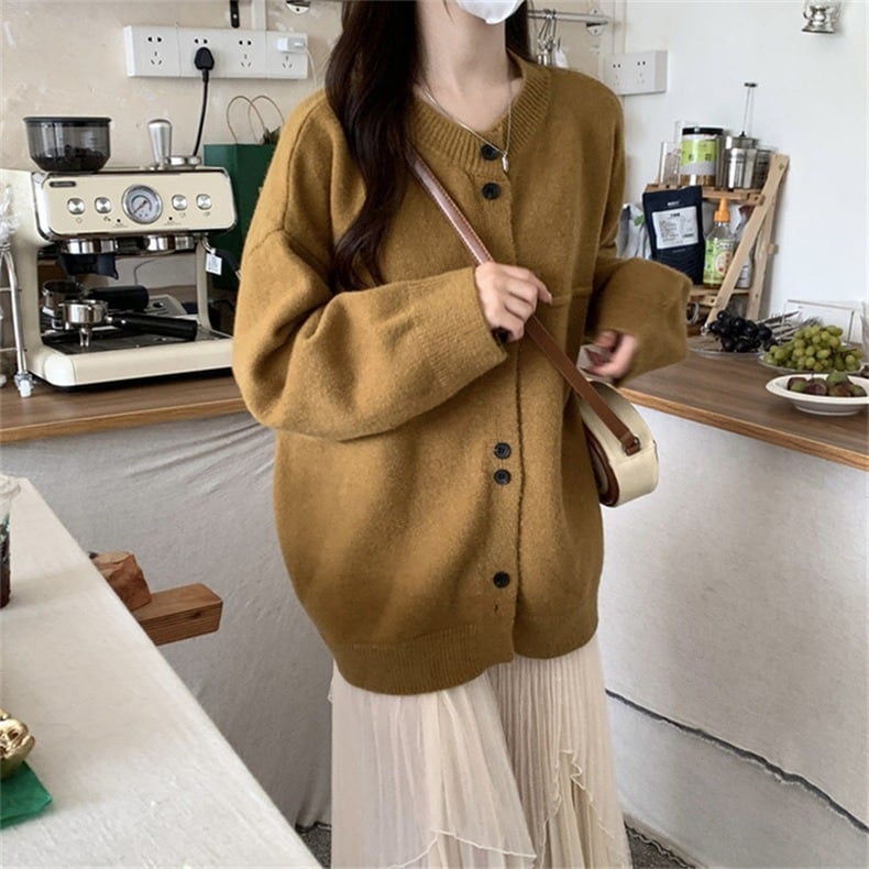 【outer】ニットカーデ　M25666