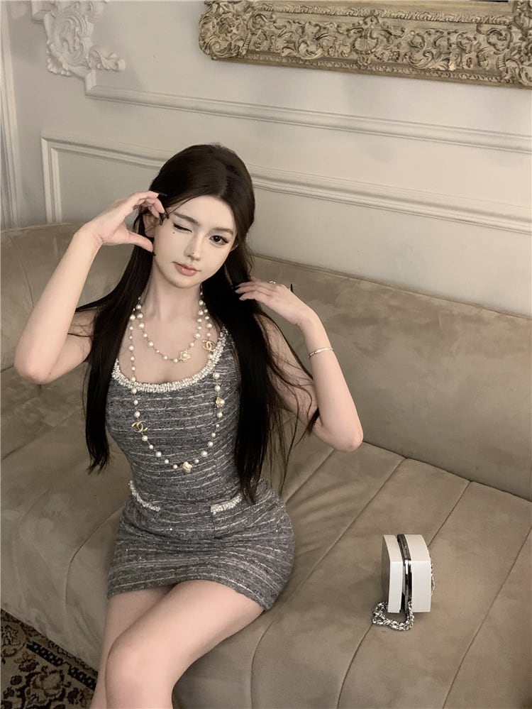 【dress】パールキャミワンピース　M24181