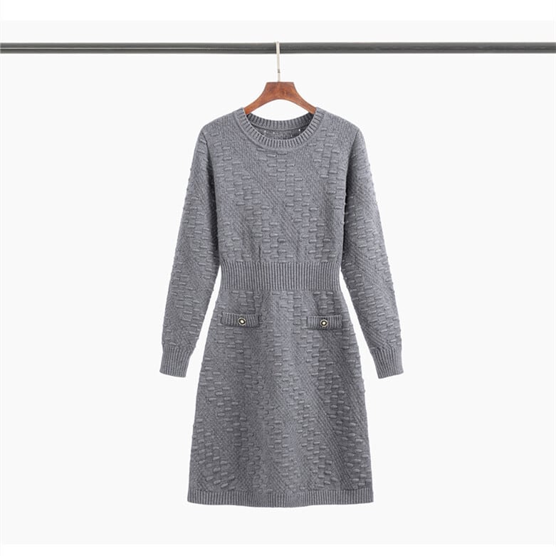 【dress】ニットワンピース　M25485