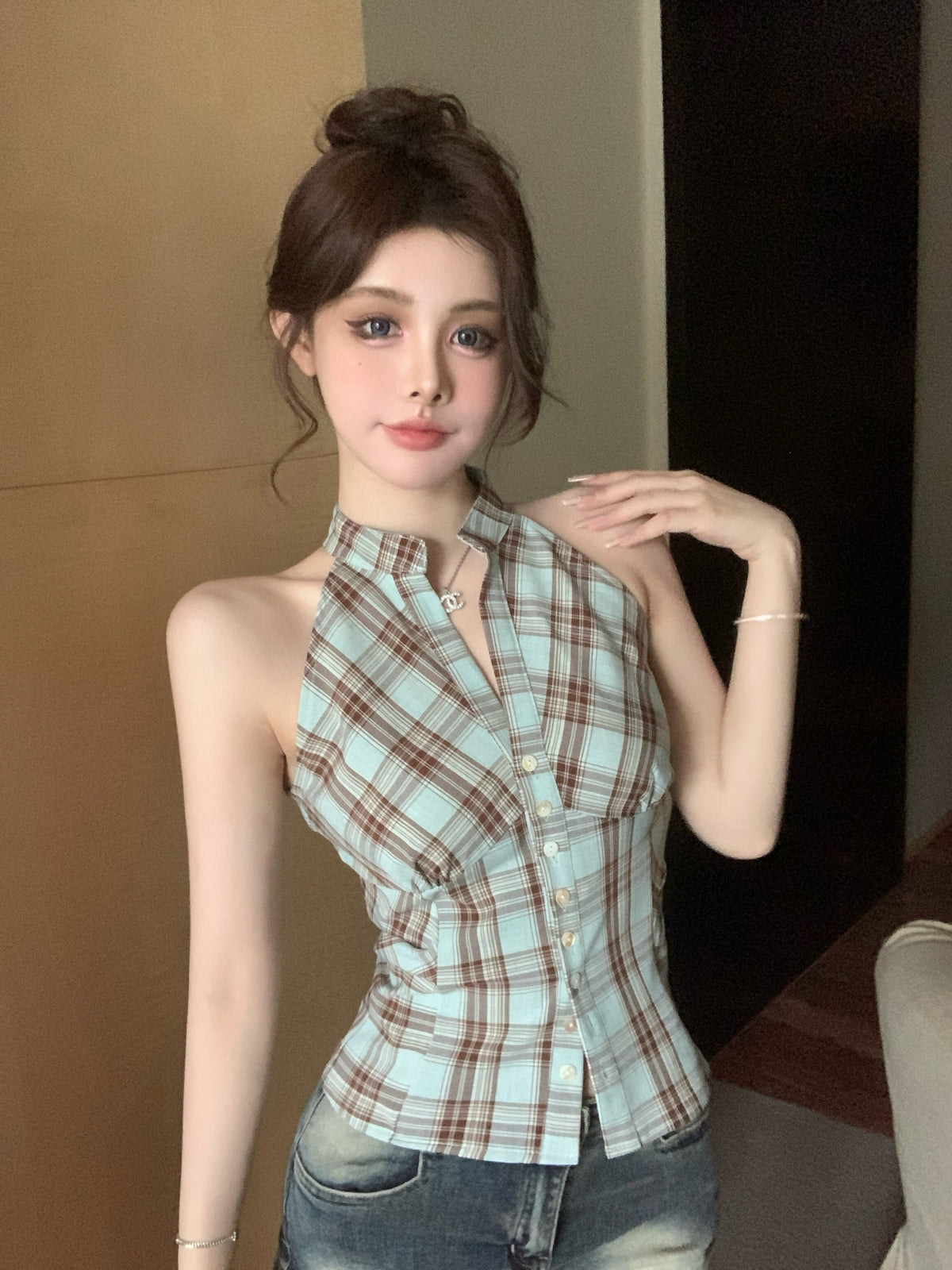 【tops】ノースリーブトップス　M23996
