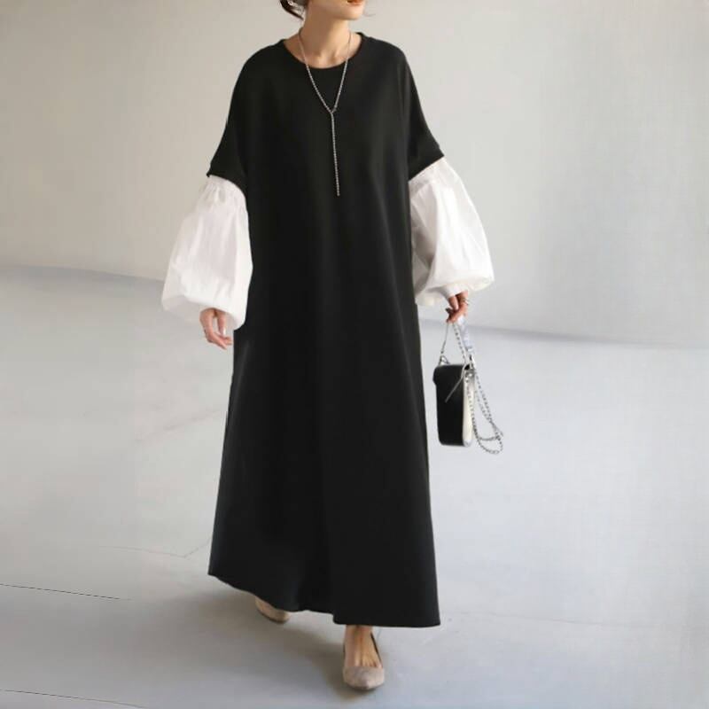 【dress】切り替えカジュアルワンピース　M29602