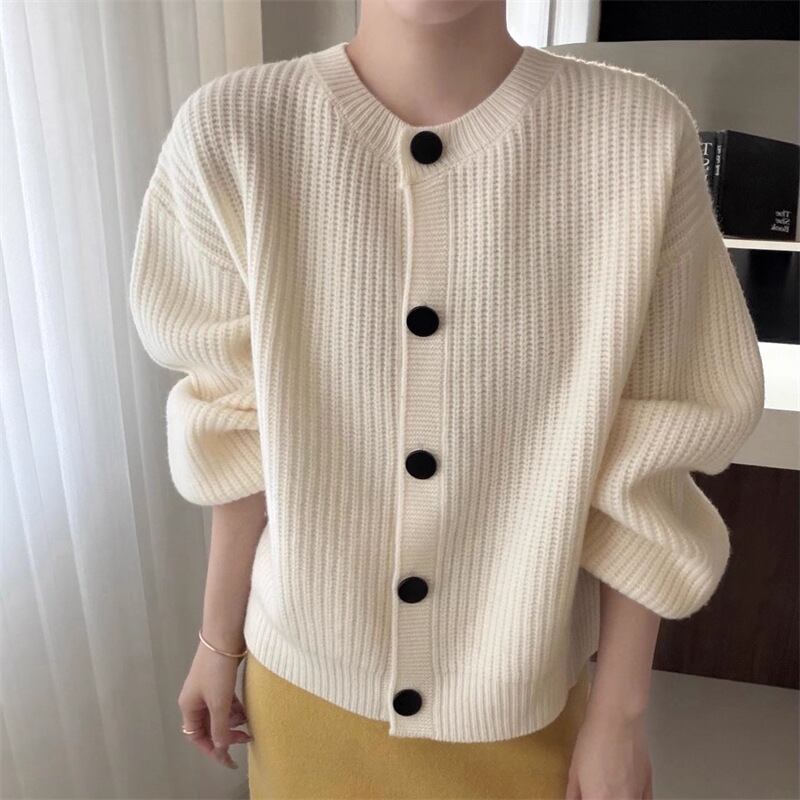 【outer】ニットカーディガン Q7160
