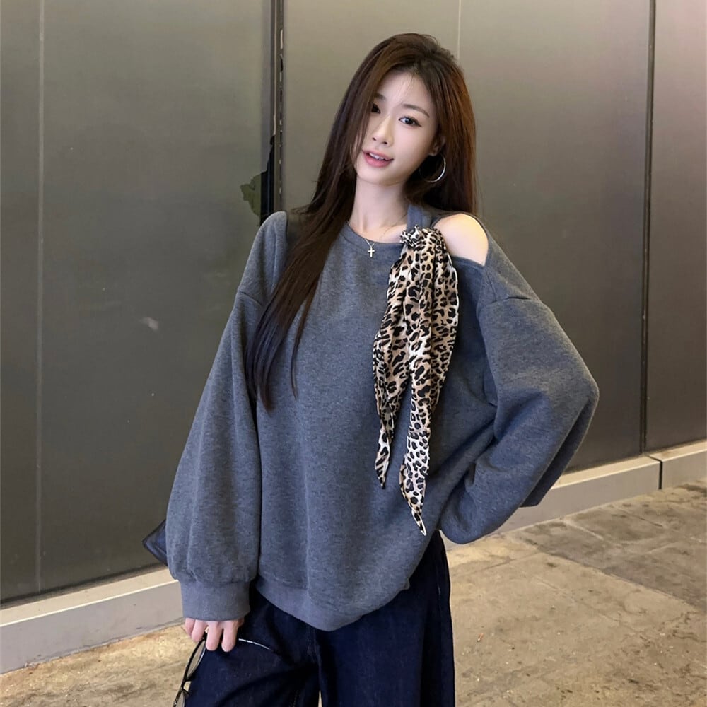 【tops】オフショルダープルオーバー　M27629