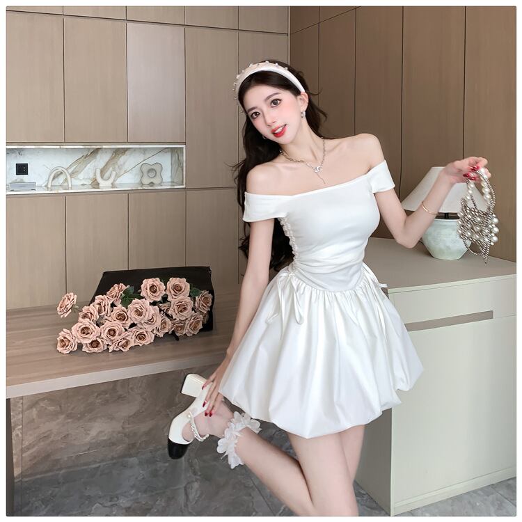 【dress】スクエアネックキャミワンピース G20497