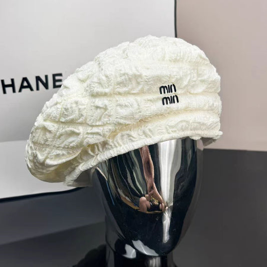 【小物】2色小顔効果ベレー帽G22973