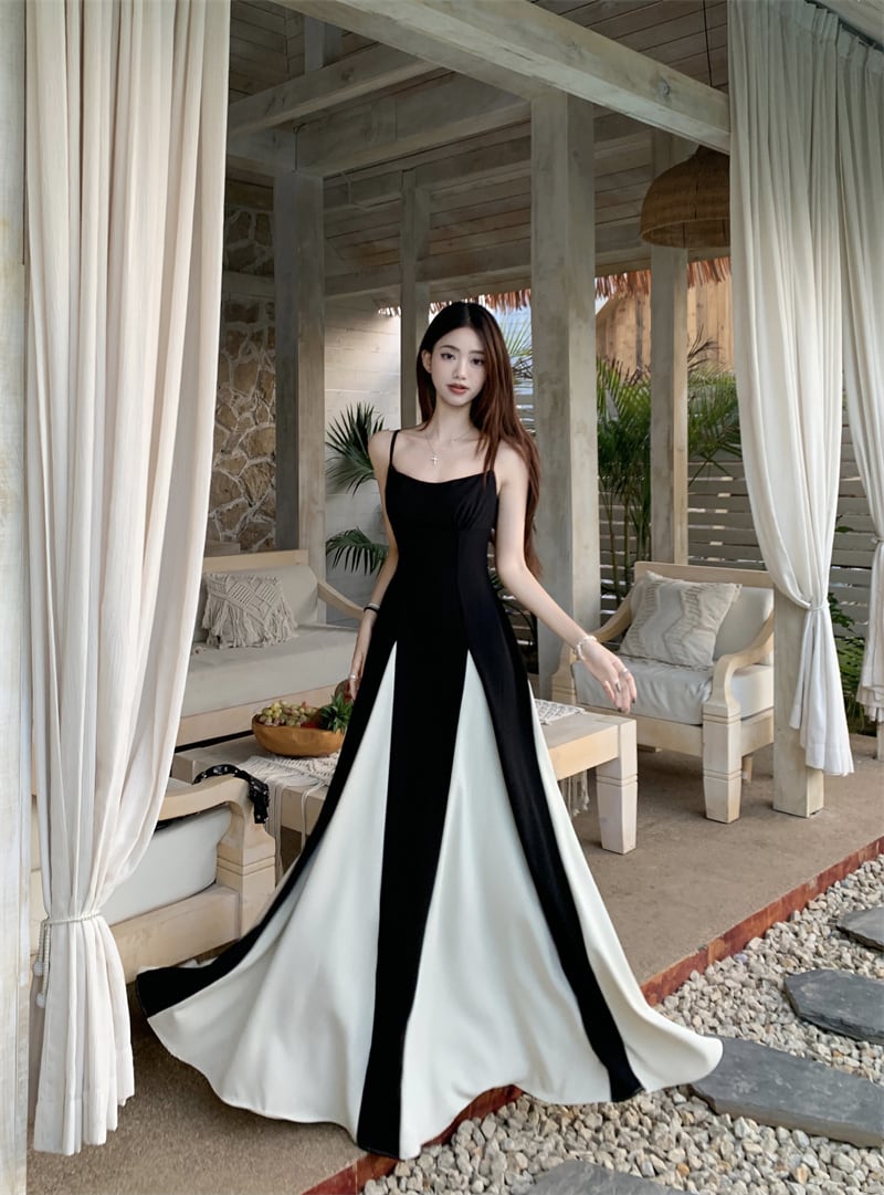 【dress】配色キャミワンピース　M29812