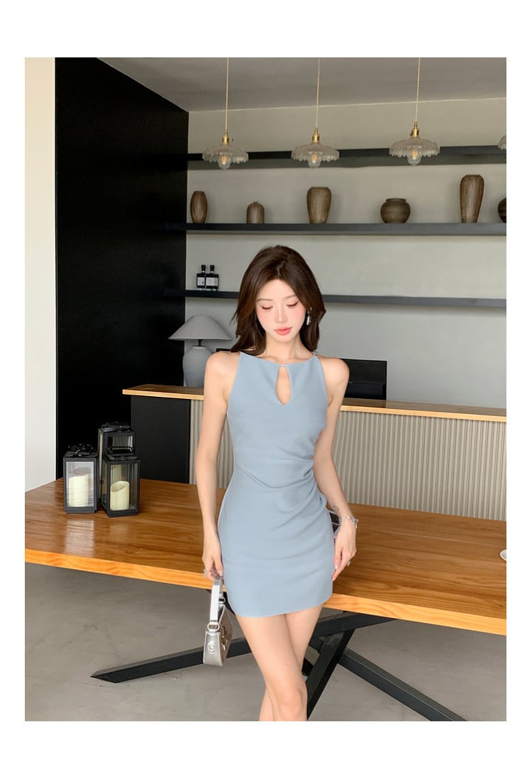 【dress】ノースリーブワンピース　M24109