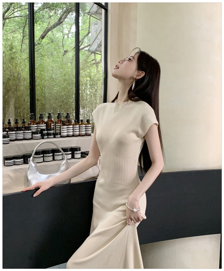 【dress】ニットワンピース　M24370