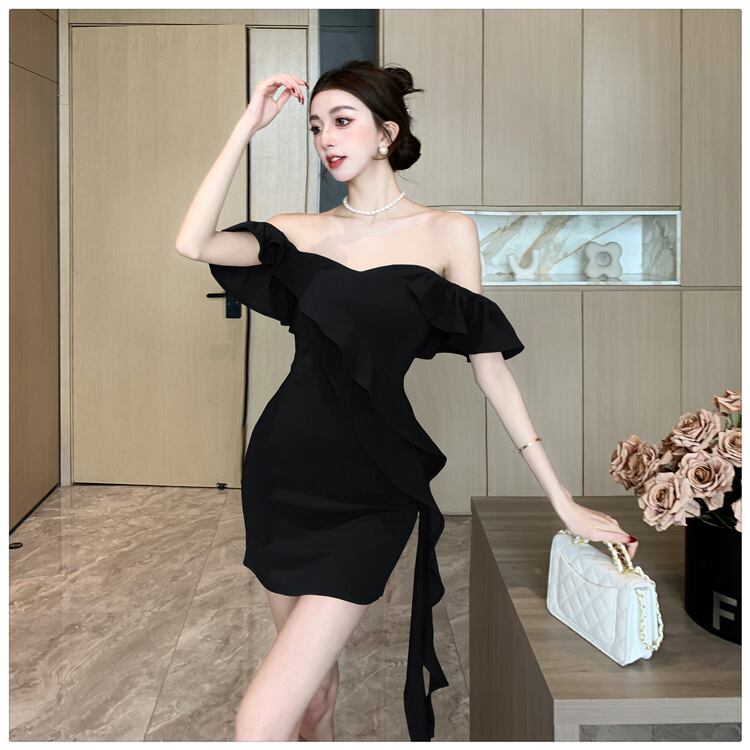 【dress】フリルタイトキャミワンピース G20255