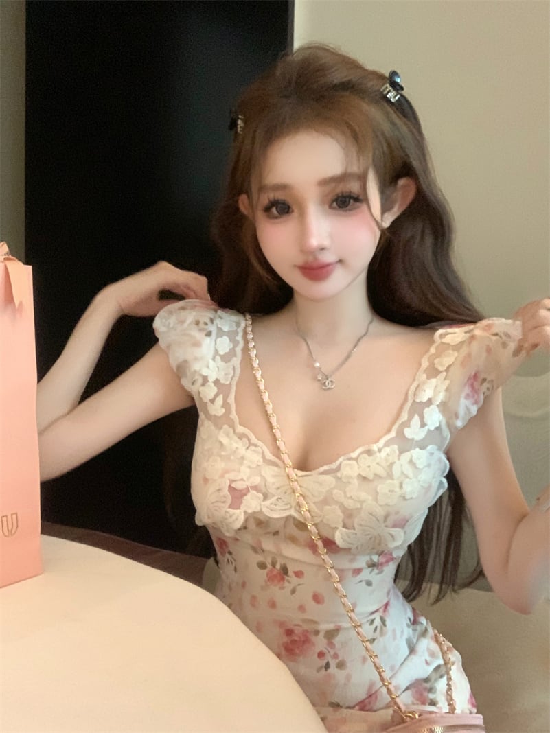 【dress】デートワンピース　M24080