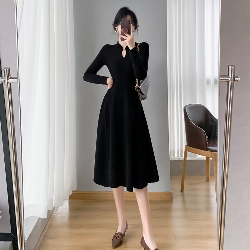 【dress】ニットワンピース　M26176
