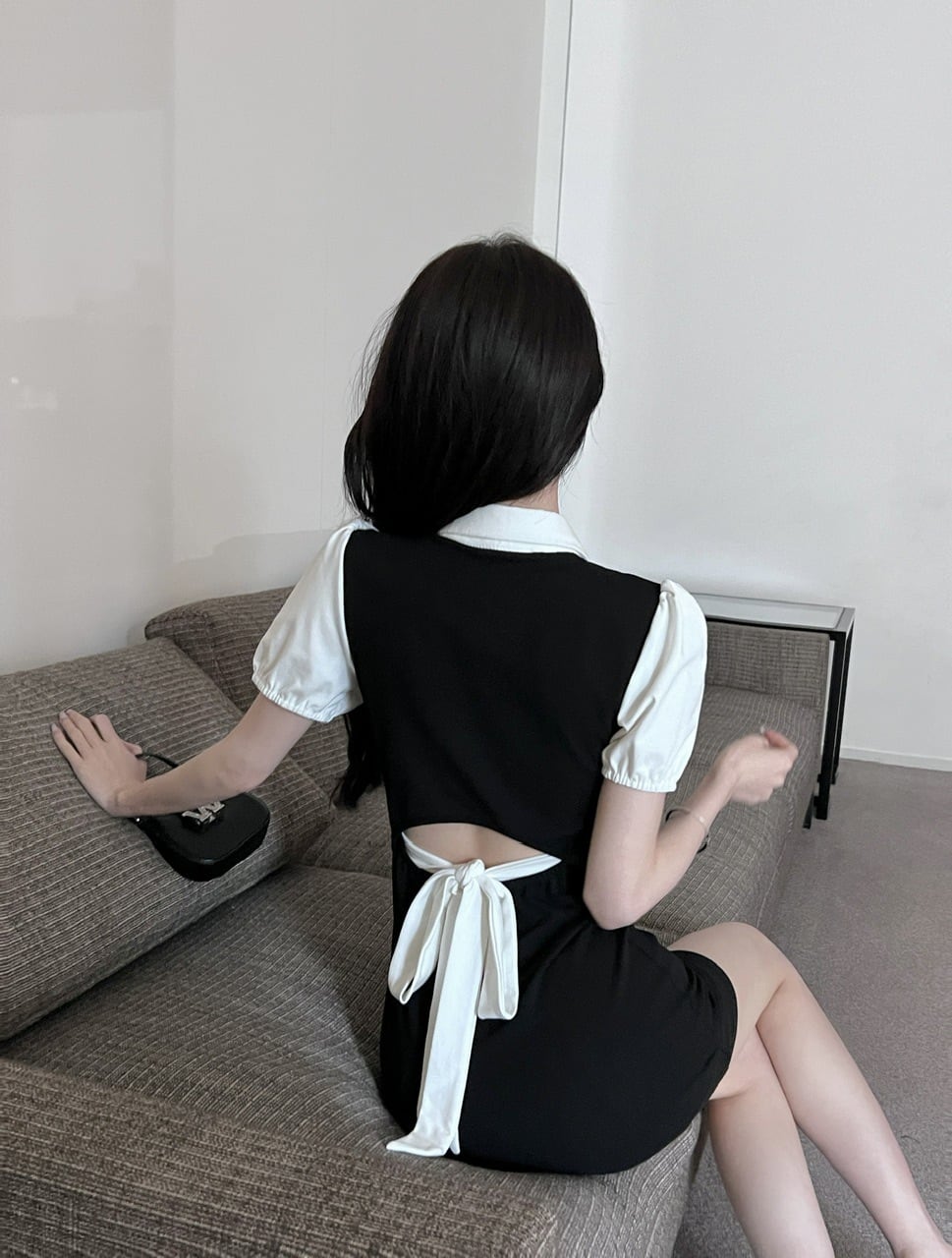 【dress】切り替えワンピース　M23894