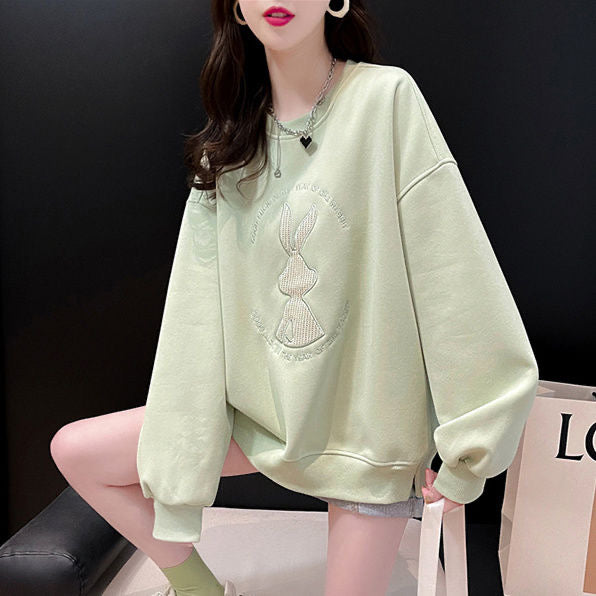 【tops】ゆったりカジュアル薄手パーカーF8260