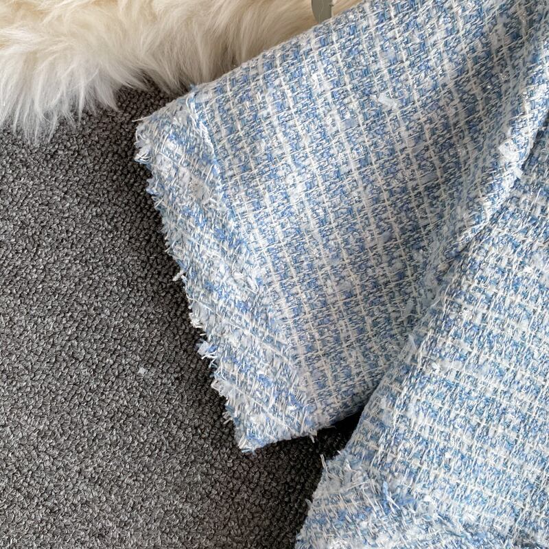 【set】高級感溢れる?3色ラウンドネックトップス+タイトスカートOL通勤セットアップF5647