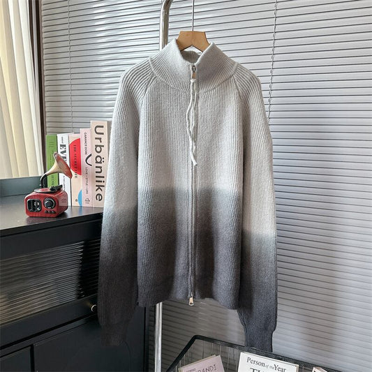 【outer】Wジップニットカーデ　M18981