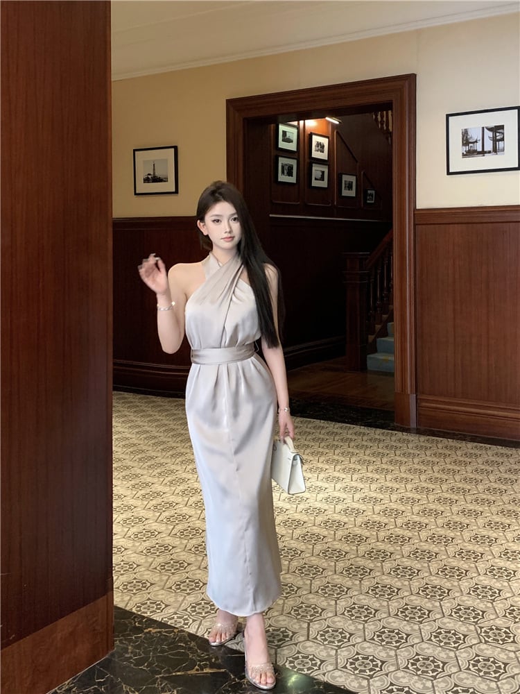 【dress】Aラインキャミワンピース G21084