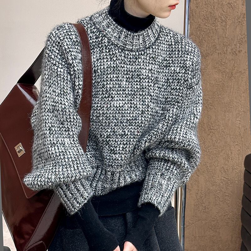 【tops】ニットトップス Q6965