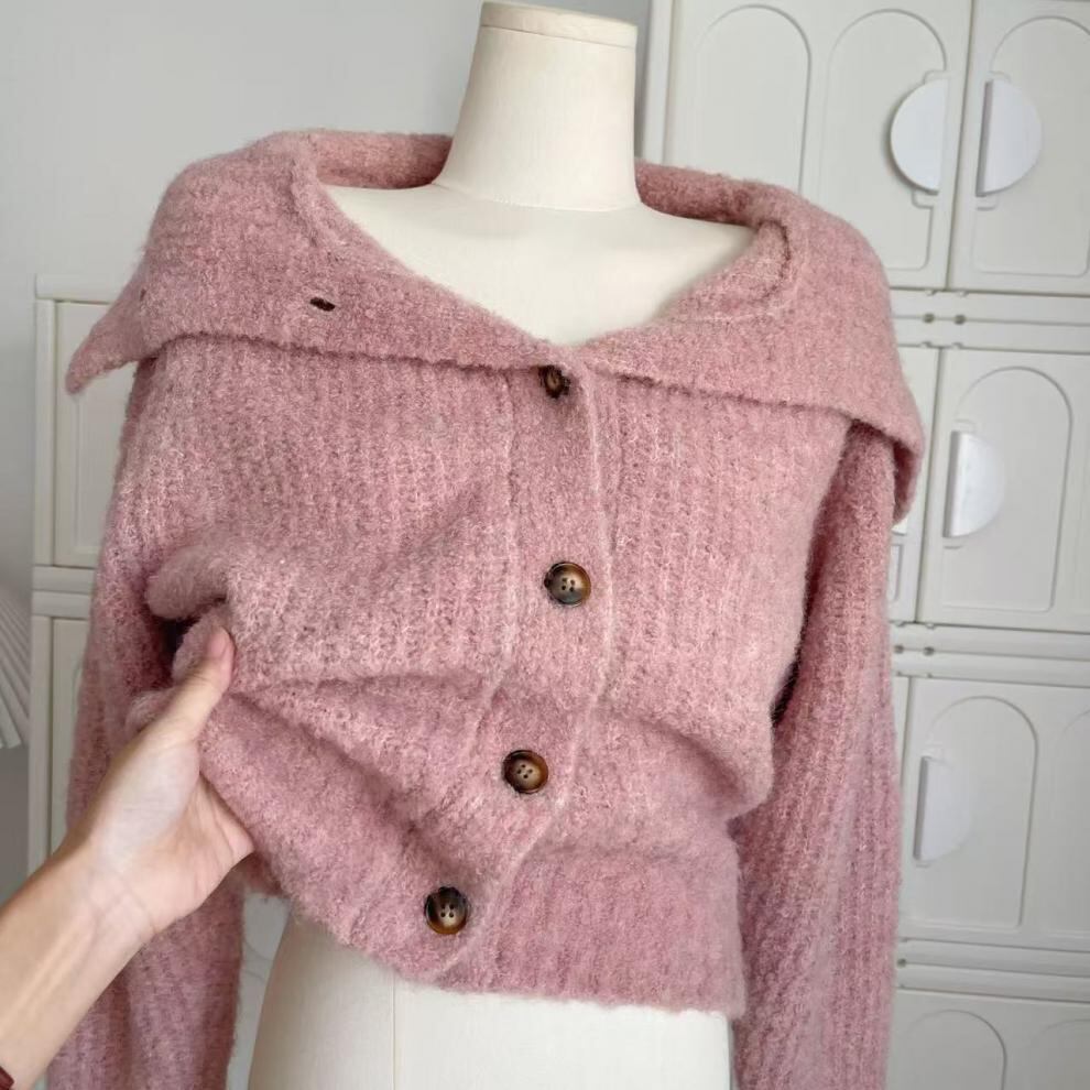 【outer】ニットカーデ　M27858