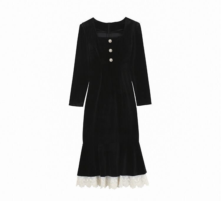 【dress】マーメイドワンピース　M18538