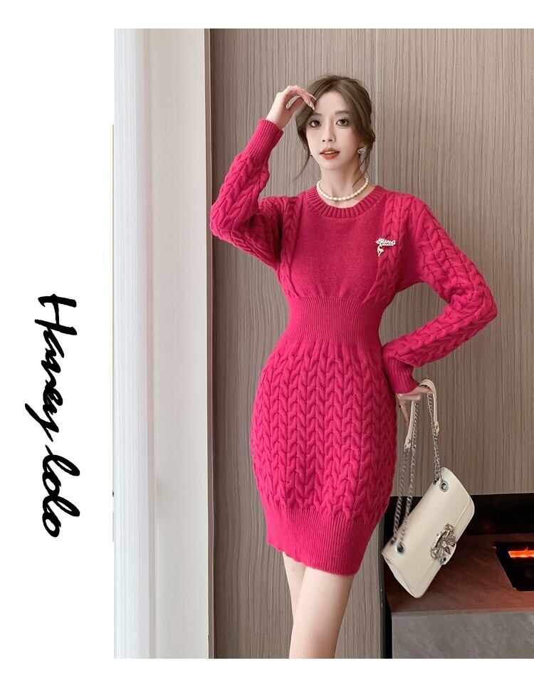【dress】ニットワンピース　M18797